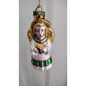 Thomas Pacconi Museum Series Choir Angel Glass Christmas Ornament Vintage